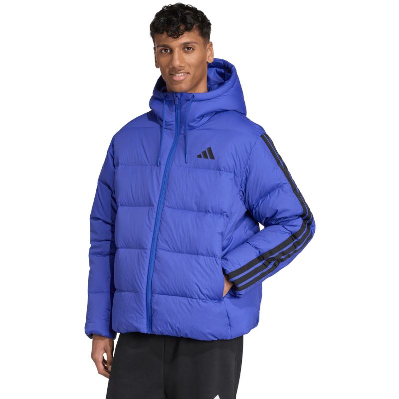 Giacca uomo adidas Ess 3S PD HD J cobalto JW9099