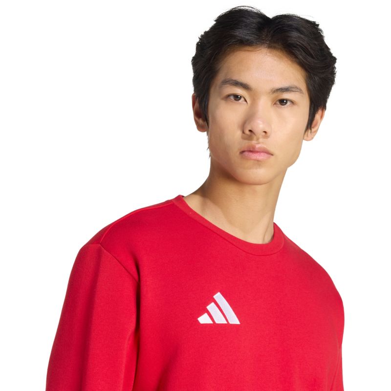 Men's adidas Entrada 26 Sweat Top red JZ6575