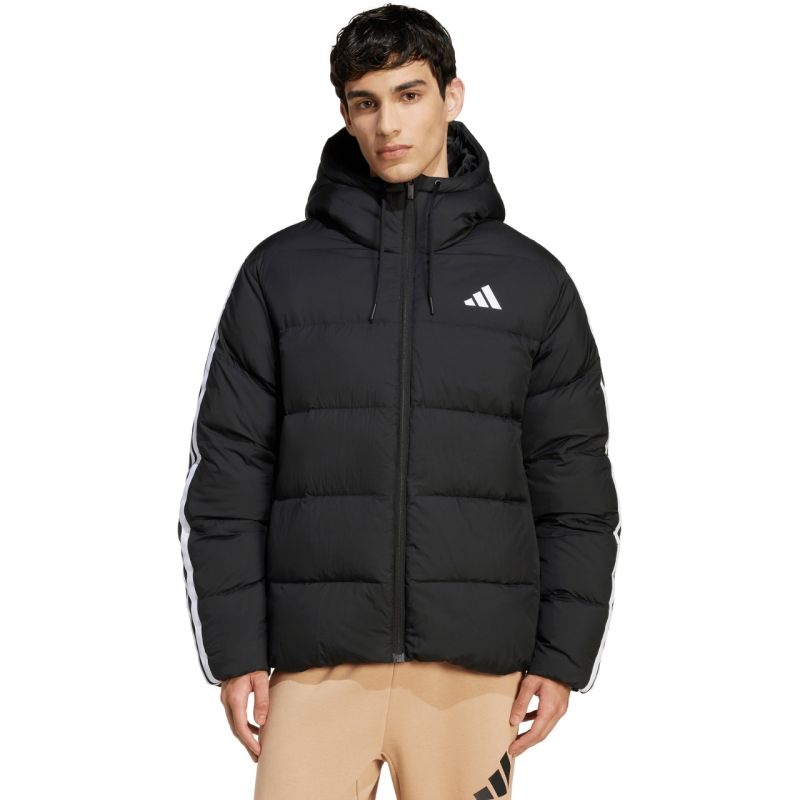 adidas Essentials Climawarm 3 Stripes Puffer Down Hooded M JM4165