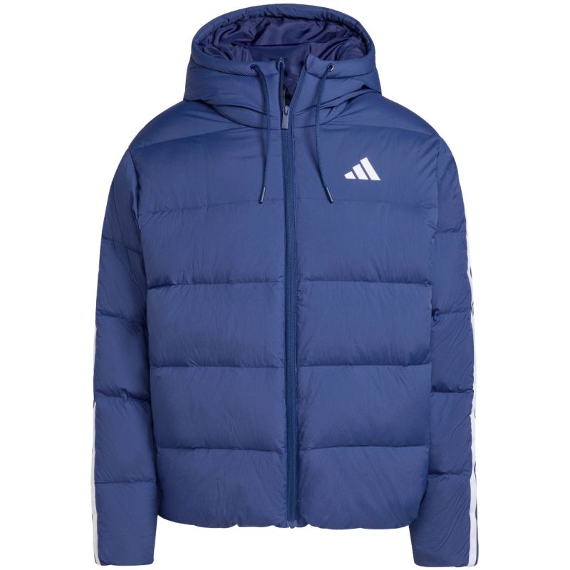 Giacca adidas Ess 3S PD HD J da uomo blu marino JX7799