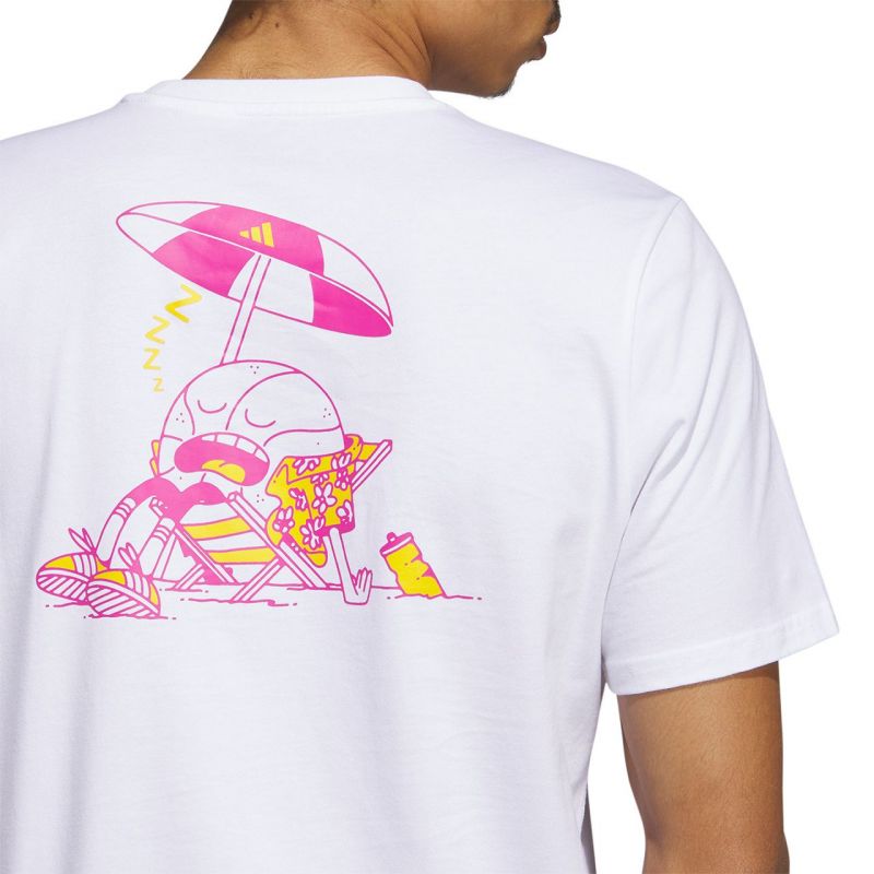 T-shirt da basket a maniche corte Adidas Lil Stripe Spring Break Graphic M IC1868