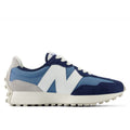 New Balance NB 327 scarpe sportive da donna/uomo, sneakers blu in pelle scamosciata (U327CJ)