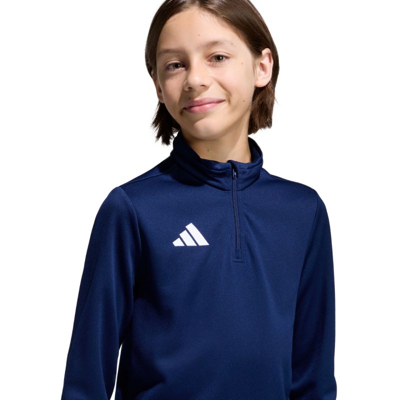 adidas Entrada 26 Training Top Blu Scuro JZ6638 Felpa per Bambini