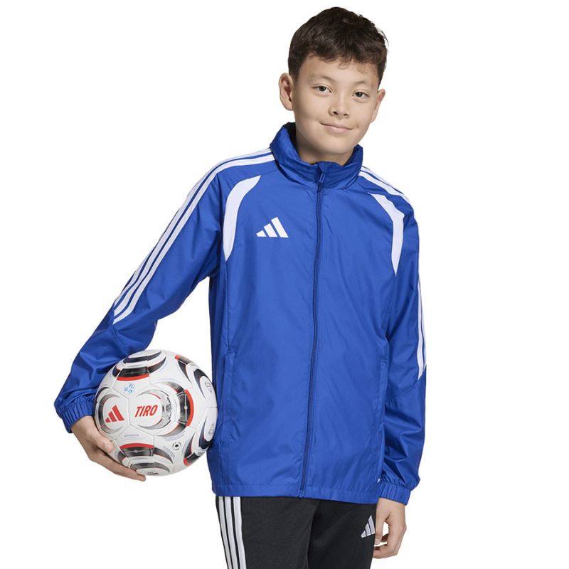 Giacca Antivento adidas Tiro 23 League Blu Bambini JY9723