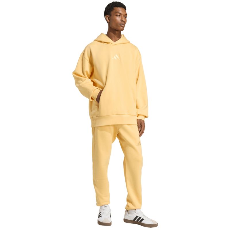 Men's adidas All Szn Fleece Hoodie Yellow KT3105