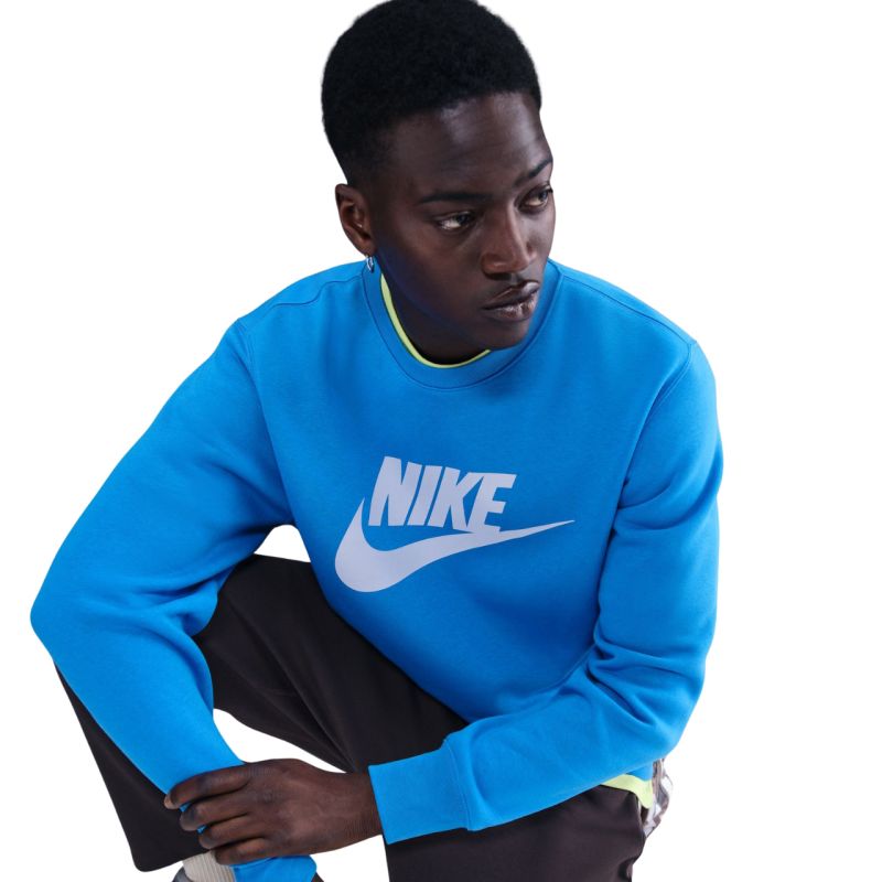 Felpa da uomo Nike Sportswear Club Blu FN3890 435
