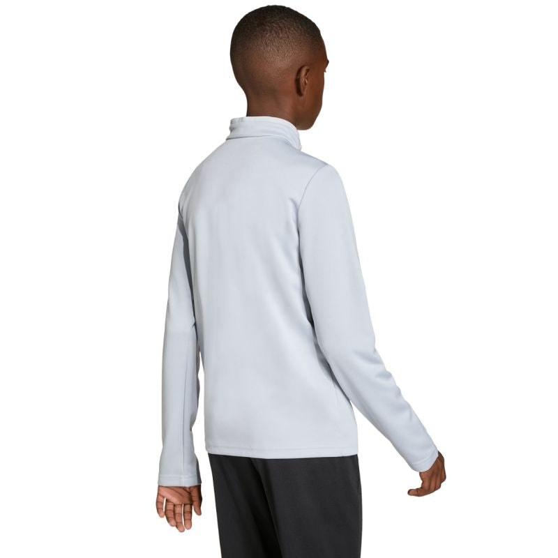 Felpa bambino adidas Entrada 26 Training Top grigio chiaro JZ6637
