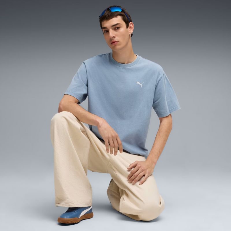 Puma Ess Elevated Relaxed Wash Tee M 688048 34