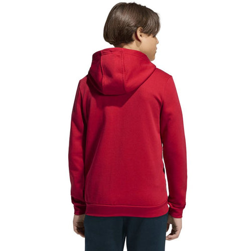 adidas Entrada 26 Full Zip Hoodie for Kids Red KH1781
