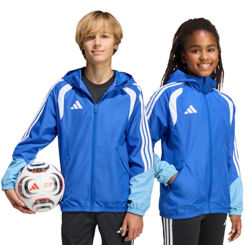 adidas Giacca Tiro 26 Competition All Weather Blu per bambini KB0157