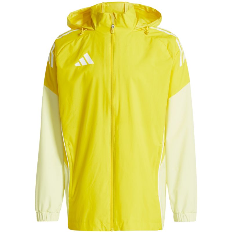 Giacca da uomo adidas Tiro 25 Competition All-Weather Gialla JI8958
