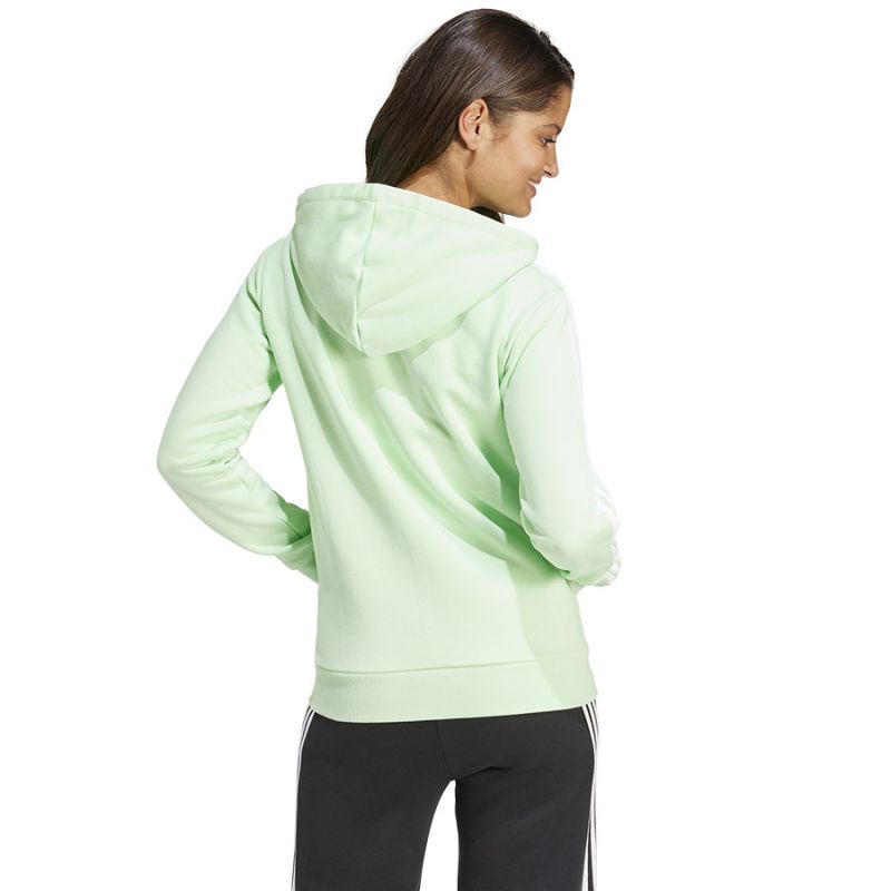 adidas Felpa con cappuccio full-zip 3 strisce FL da donna IR6077