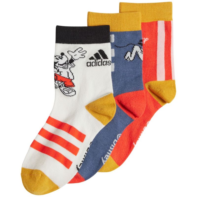 Adidas Disney's Mickey Mouse 3P Jr Socks IU4860