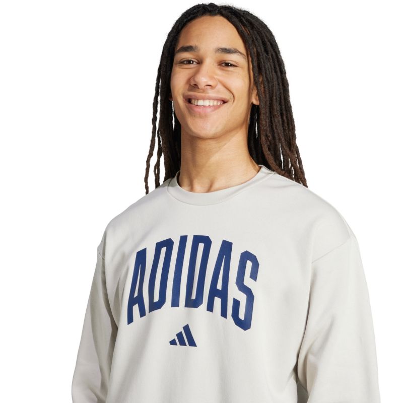 Men's adidas Collegiate Sweatshirt Gray JM1732