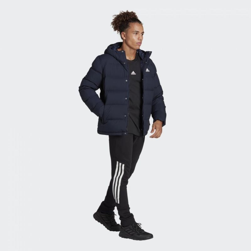 Adidas Helionic Hooded Down Jacket M HG8750