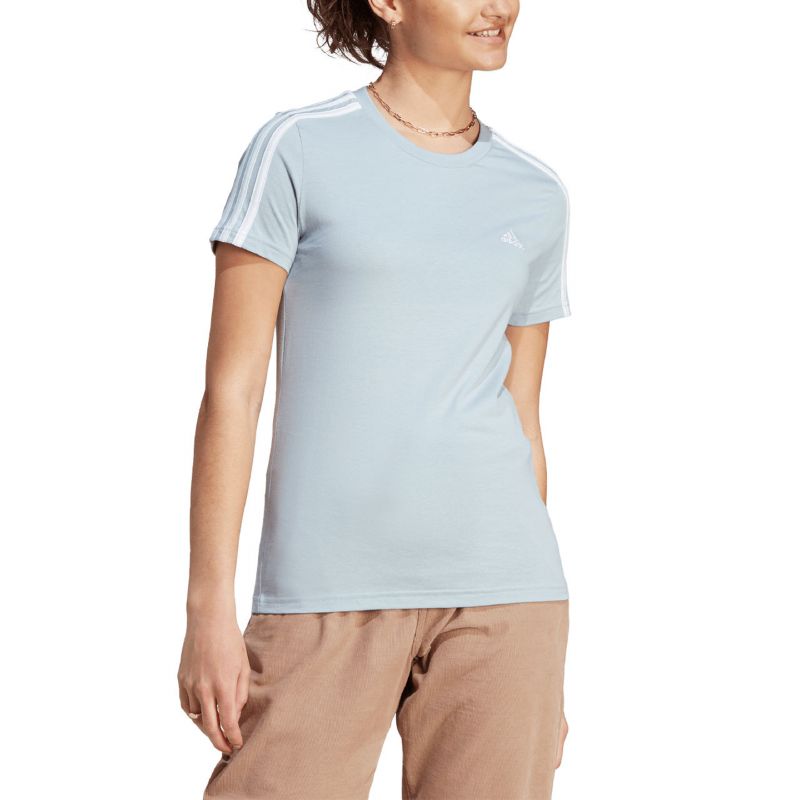 adidas Essentials Slim 3-Stripes Tee W IM2788
