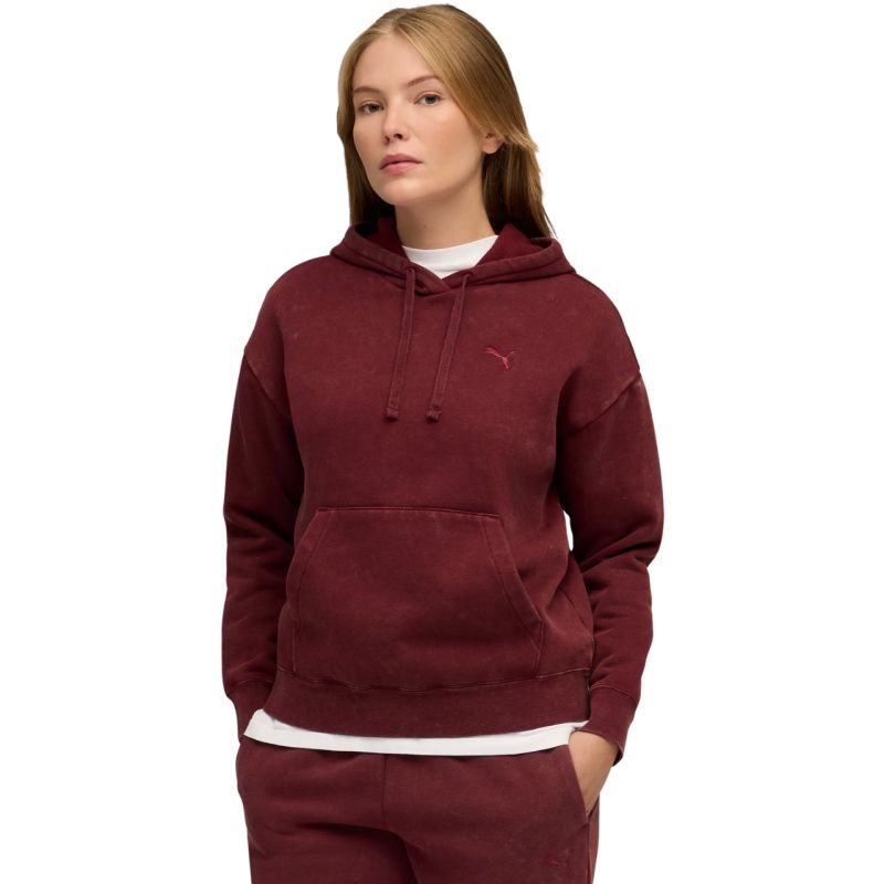 Puma ESS Elevated Relaxed Wash Hoodie W 688103 96