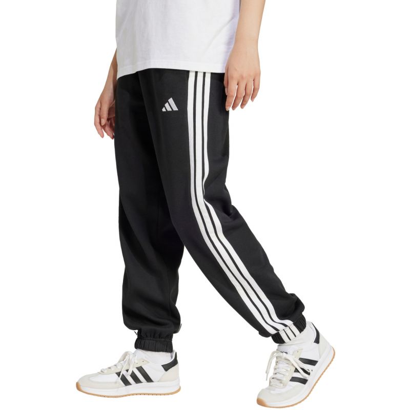 adidas Essentials 3-Stripes Fleece Loose-Fit Pants W JE1276