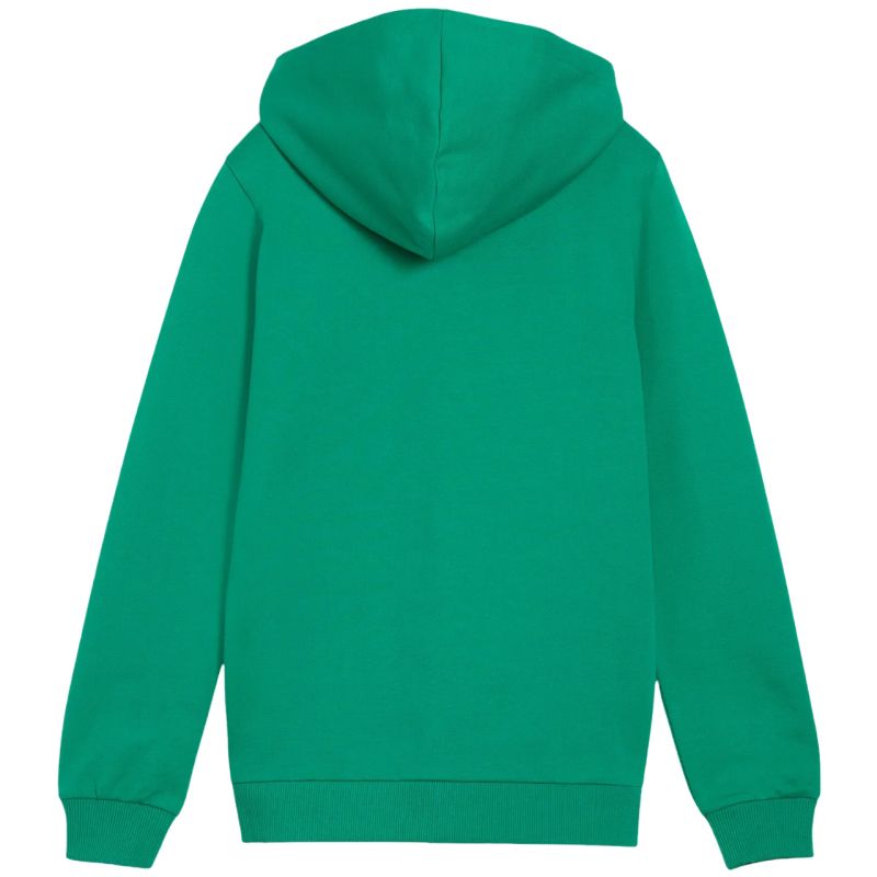 Puma teamGoal Felpa con Cappuccio Casual Bambini Verde 658596 05