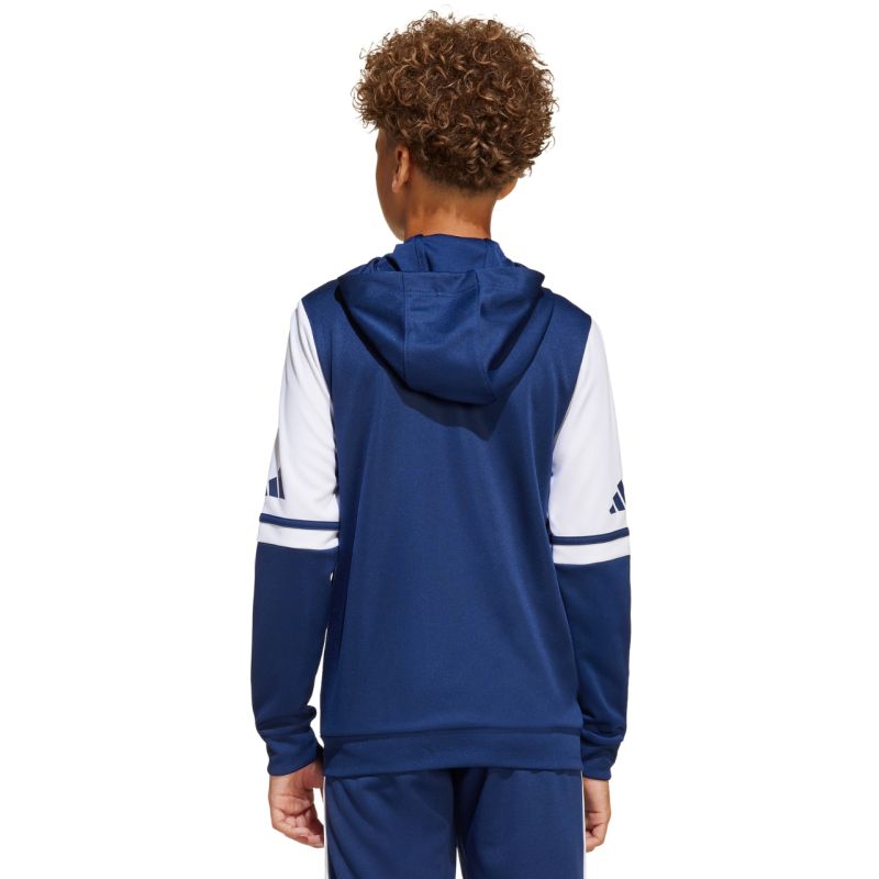 Felpa Adidas Squadra 25 con cappuccio Jr JD4800