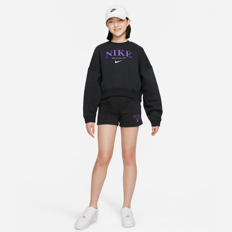 Felpa Nike Sportswear Trend FLC Crew Jr DV2563-045