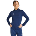 Women's adidas Entrada 26 Training Top Navy Blue JZ6642