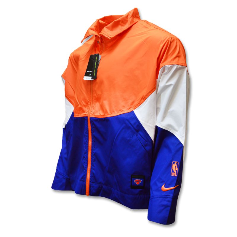 Women's Nike Performance NBA New York Knicks Windbreaker Jacket - AV0645-820