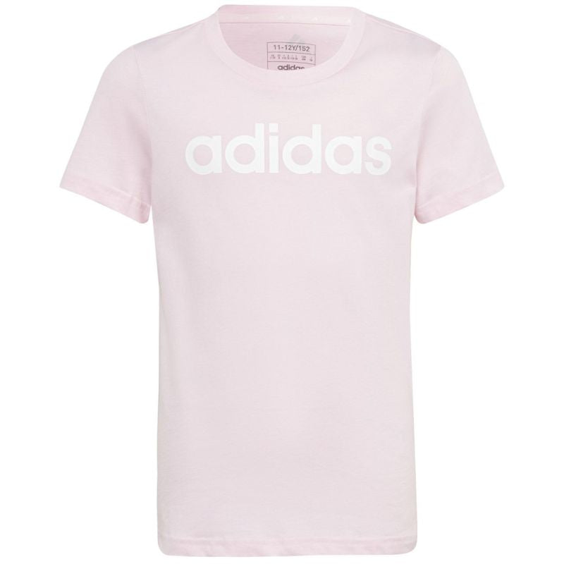 Essentials Linear Logo T-shirt in cotone a taglio aderente Jr IC3152