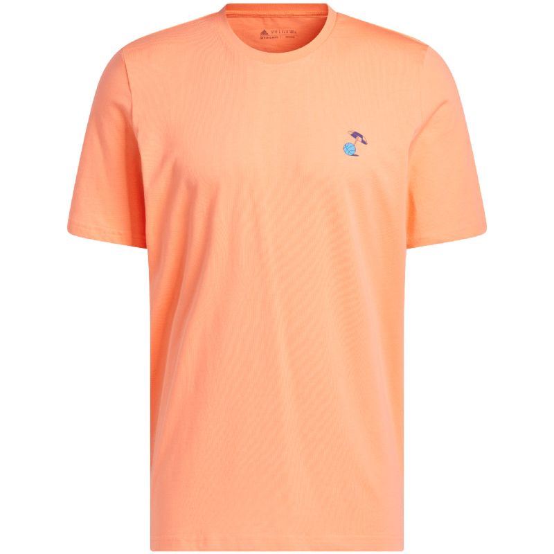 adidas Lil Stripe Spring Break Graphic Short Sleeve Basketball Tee M IC1869