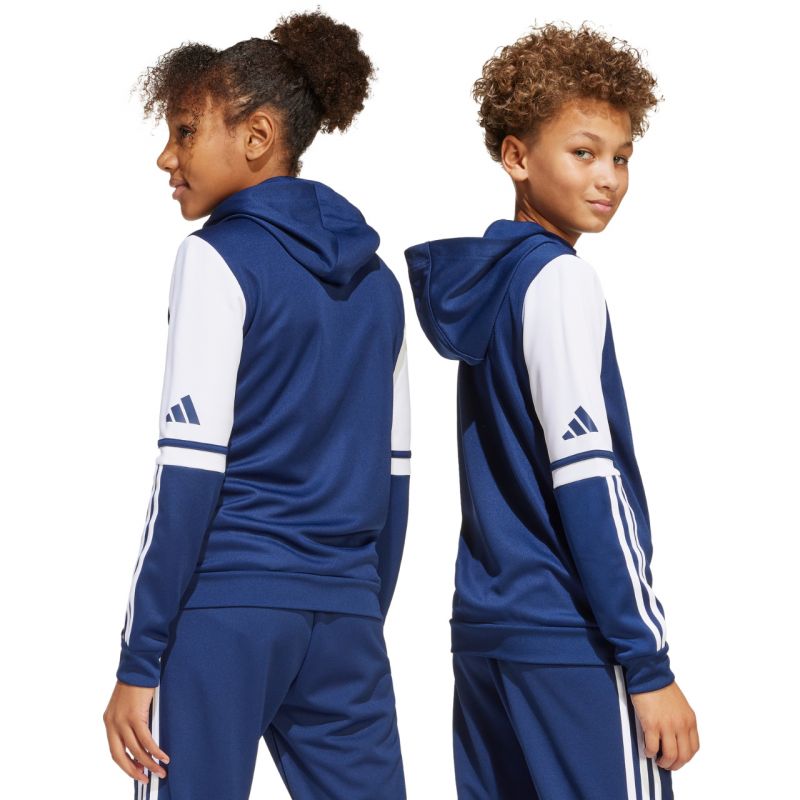 Felpa Adidas Squadra 25 con cappuccio Jr JD4800
