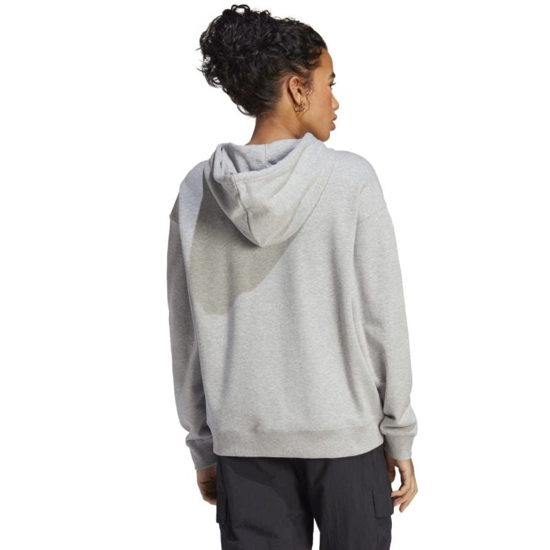 Felpa con cappuccio in spugna oversize adidas Essentials Big Logo W IC9865