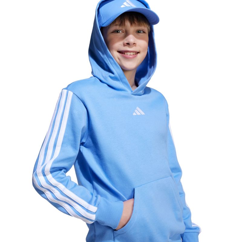 adidas Essentials Hoodie 225 Blue JN2424