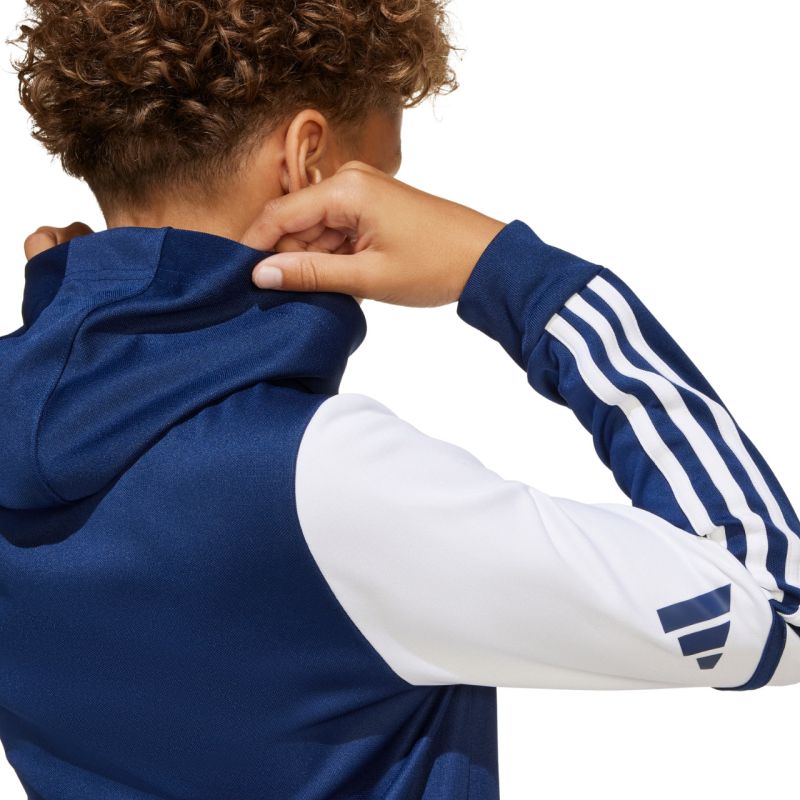 Felpa Adidas Squadra 25 con cappuccio Jr JD4800
