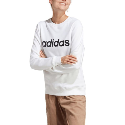 Felpa donna adidas Essentials Linear French Terry IC6879