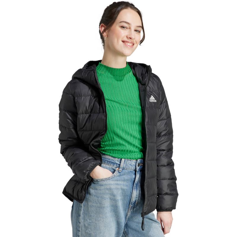 adidas Essentials Light Down Hooded Jacket da donna HZ5724