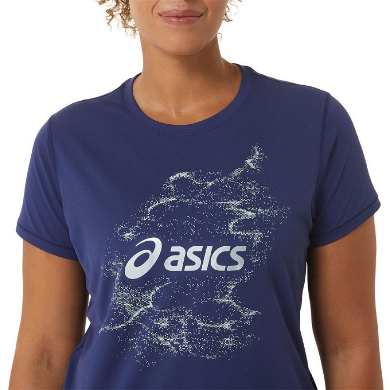 Asics Nagino Graphic Run SS Top W 2012C752-405