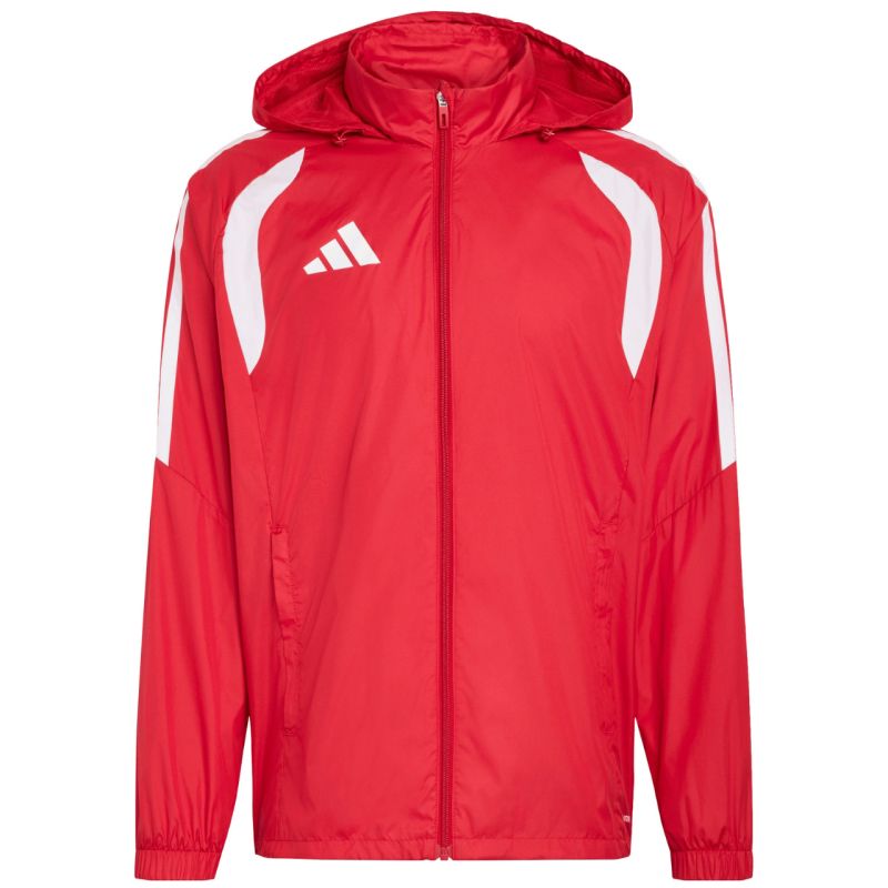 Giacca da uomo adidas Tiro 26 League Windbreaker rossa JY9731
