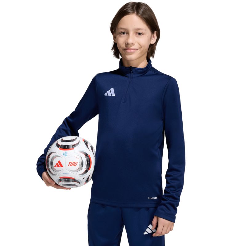 adidas Entrada 26 Training Top Blu Scuro JZ6638 Felpa per Bambini