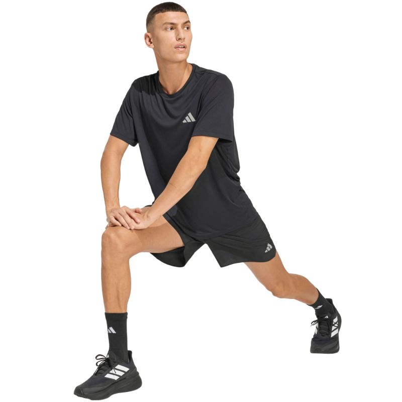 Men's adidas Adi365 Running Essentials Shorts Black KA4291