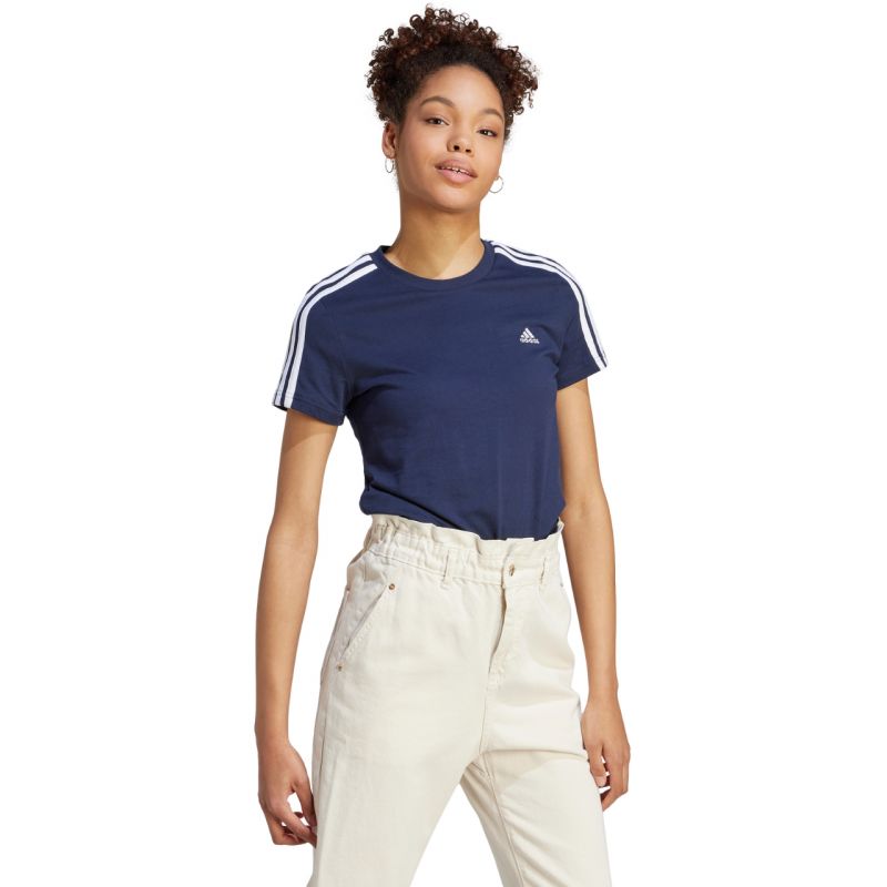 adidas Essentials Slim Maglietta 3 Strisce Donna IM2791