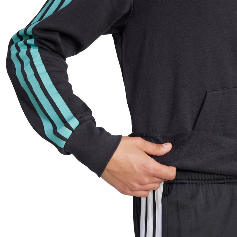 Felpa da uomo adidas Color Script nera KD2265