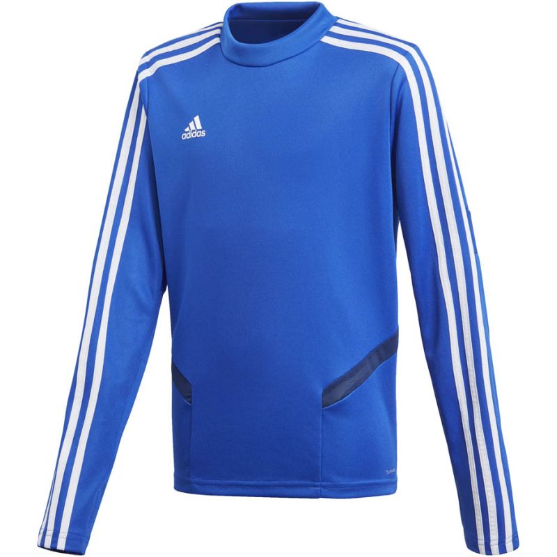 Felpa da calcio adidas Tiro 19 Training Top blu JR DT5279