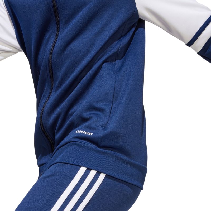 Felpa Adidas Squadra 25 con cappuccio Jr JD4800