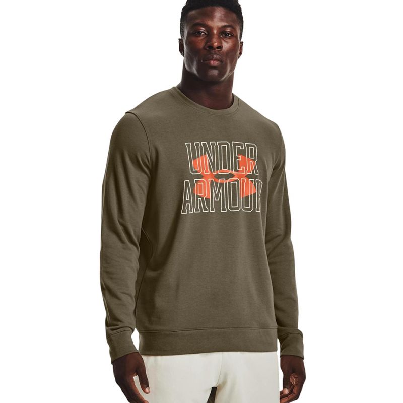 Under Armor UA Rival Terry Logo Crew M 1370391 361 sweatshirt