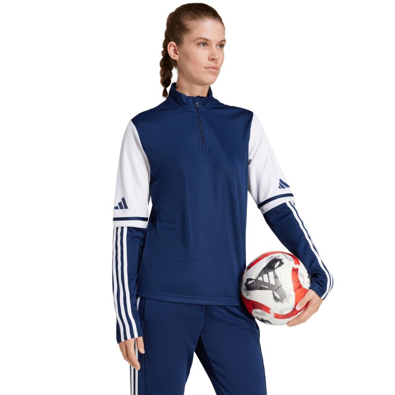 Top da allenamento da donna adidas Squadra 25 Blu scuro JD3017