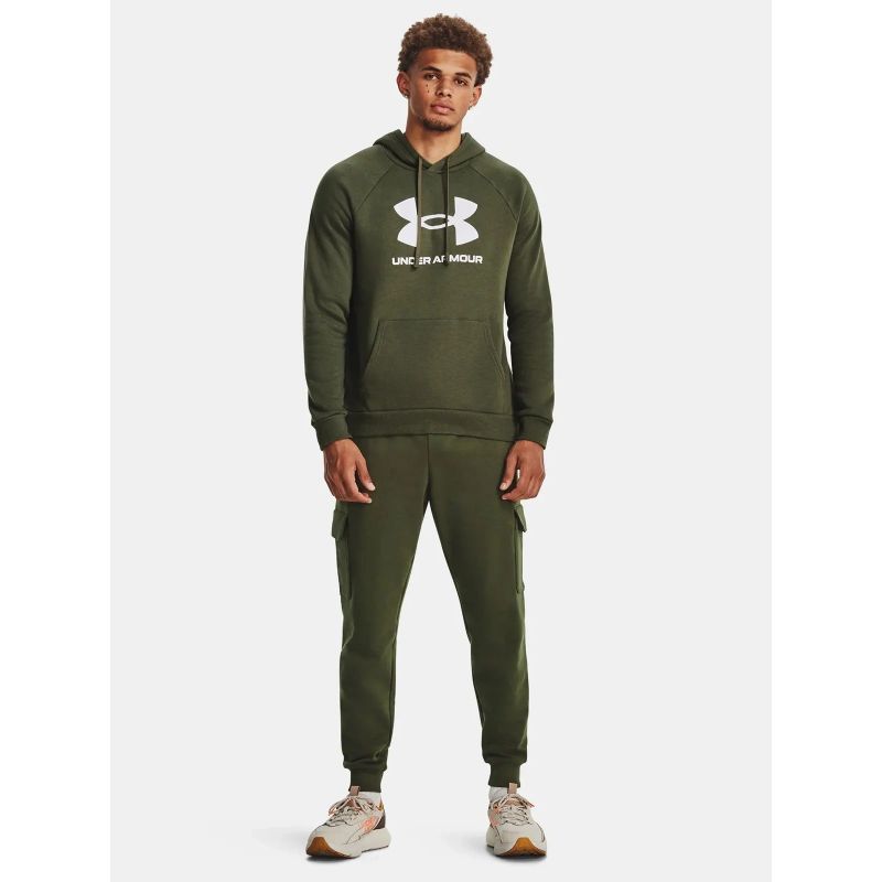 Under Armor UA Armor Fleece Big Logo HD hoodie M 1379743-390