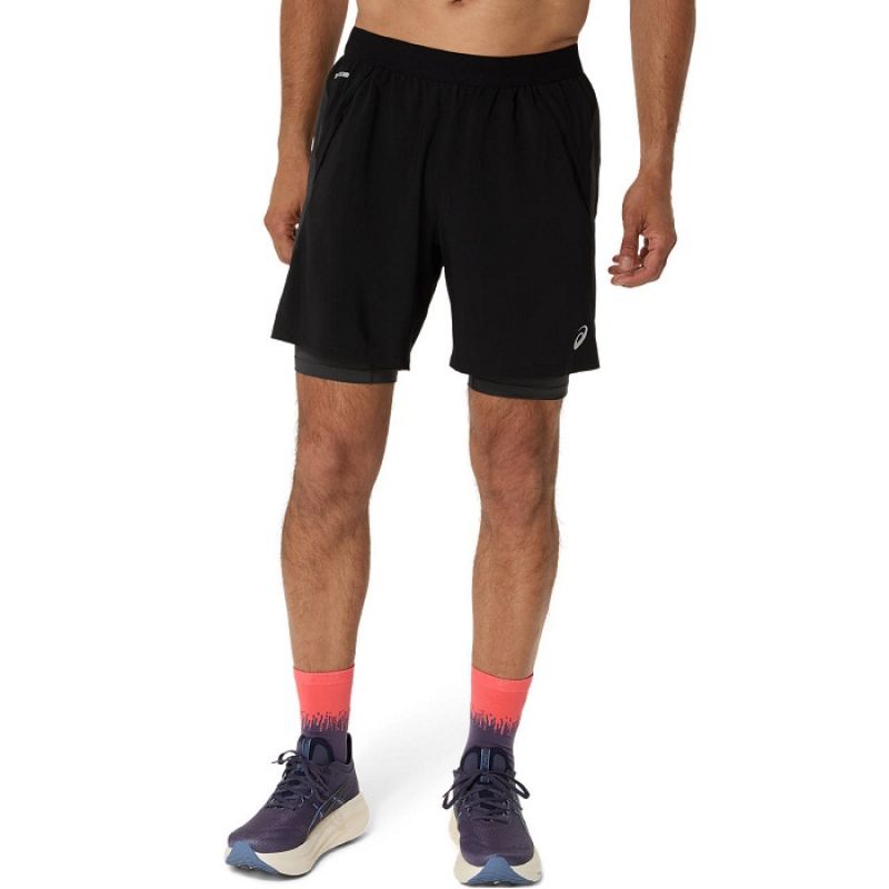 Asics Road 2N1 7IN Shorts M 2011D246001