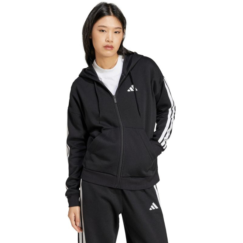 adidas Essentials 3 Strisce Full Zip Hoodie W JE1283