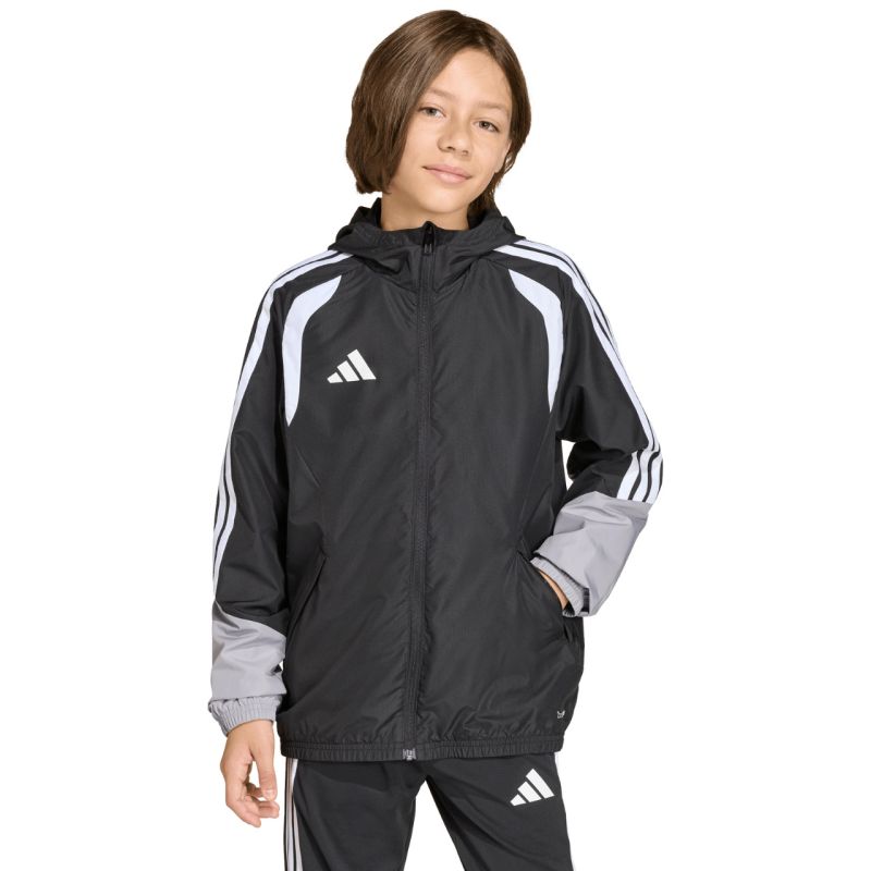 adidas Tiro 26 Competition Giacca Antipioggia per Bambini Nero KB0156