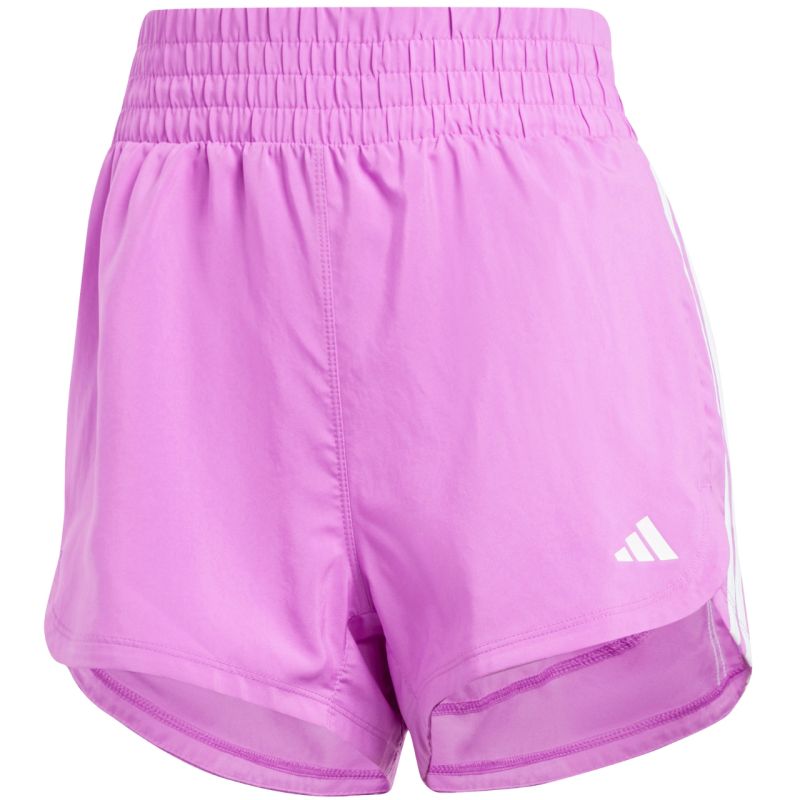 adidas Pacer Training 3-Stripes Woven High Rise shorts W IX1079